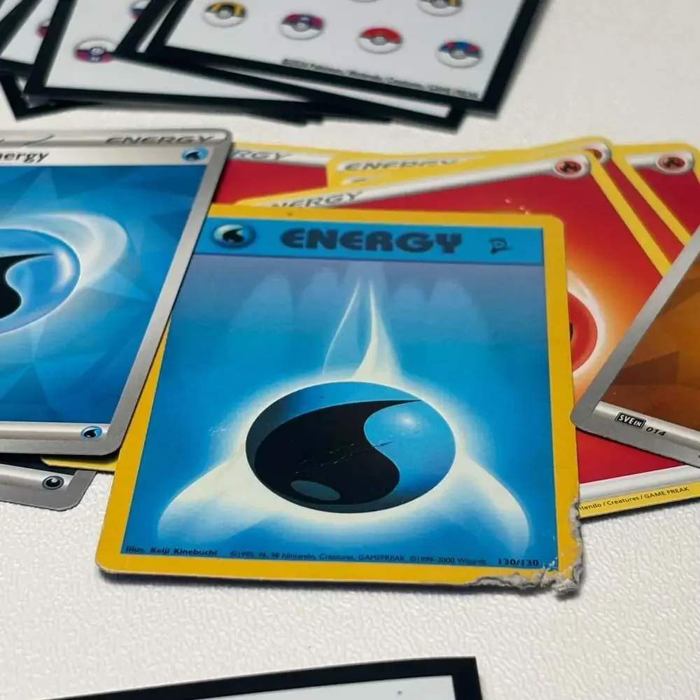Pokemon Card Lot With Vintage Energy And Modern Cards